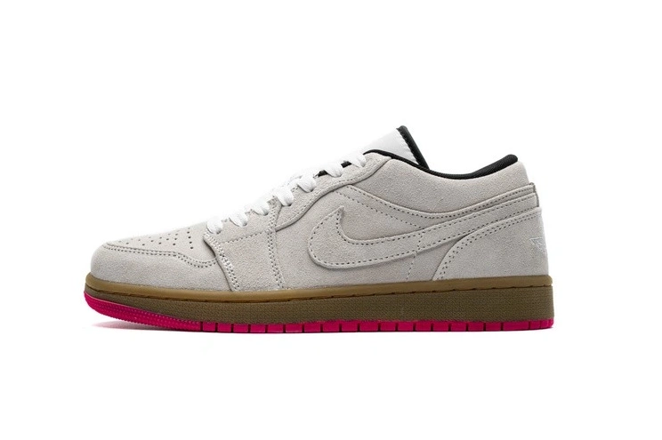 Pink Jordan Gum Hyper 553558-119  1 Low White 0308